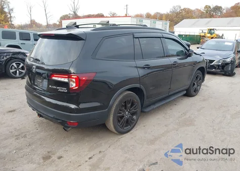 2020 Honda Pilot Awd Black Edition z USA, uszkodzony, nr VIN 5FNYF6H76LB015341